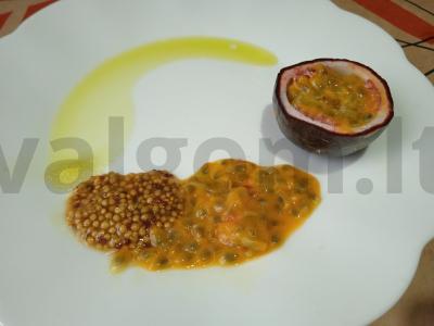 Daržovių salotas su marakuja padažu Žingsnis 7