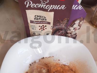 Žuvies filė tešloje vakarienei Žingsnis 1