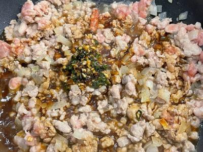 Tailandietiški ryžiai su faršu Žingsnis 6