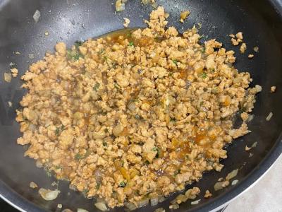 Tailandietiški ryžiai su faršu Žingsnis 7