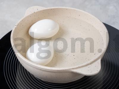 Skanus Olivier salotas su dešra ir česnaku Žingsnis 4