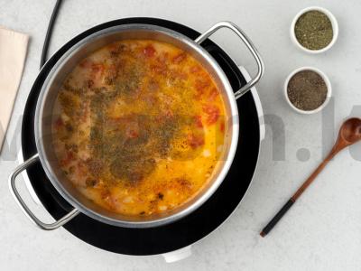 Sūrio sriuba su skumbrija Žingsnis 4