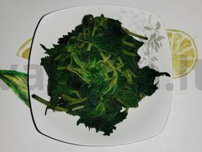 Kiaulienos kotletai su dilgėlėmis „Gegužinės“ Žingsnis 1