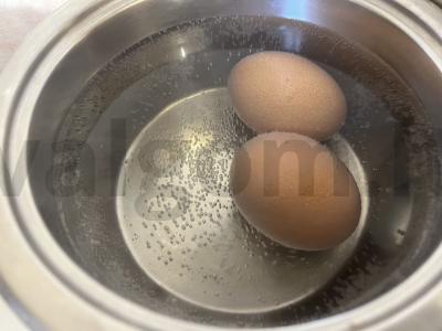 Skanus salotas su grybais ir marinuotais raudonaisiais pupelėmis Žingsnis 1