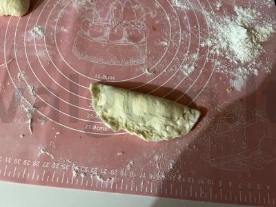 Sūrio valtelės su pomidoru ir lašiniais Žingsnis 8