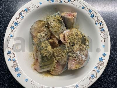 Skumbrė su daržovėmis Žingsnis 1