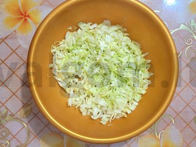 Salotas „Natalija“ su kukurūzais Žingsnis 1