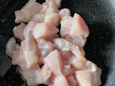 Ryžiai „Risotino su vištiena“ Žingsnis 1