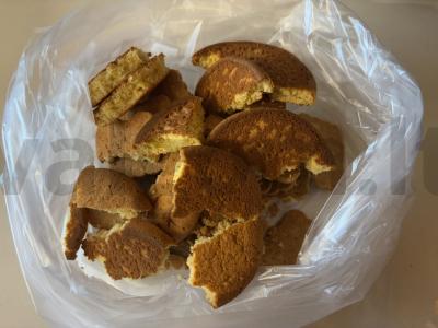 Tortas „Atsitiktinis kalnas“ iš paprastų ingredientų Žingsnis 3