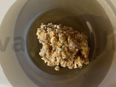 Tortas „Atsitiktinis kalnas“ iš paprastų ingredientų Žingsnis 8