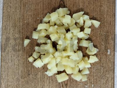 Greitas salotas „Stalo“ Žingsnis 1