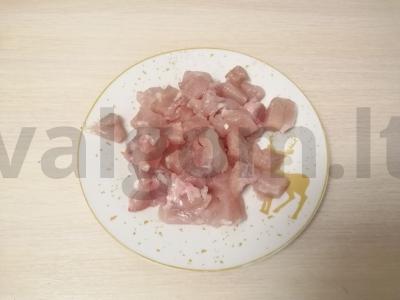 Bulguro plovas su vištiena Žingsnis 2