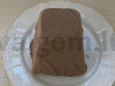 Šokoladinė Velykų pyragas su medumi Žingsnis 7