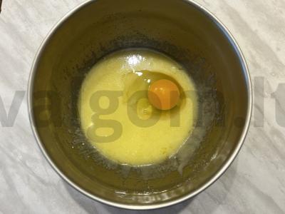 Sviestiniai žiedai su žemės riešutais arbatai Žingsnis 4