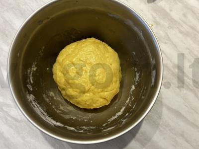 Sviestiniai žiedai su žemės riešutais arbatai Žingsnis 6