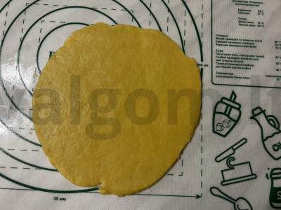 Sviestiniai žiedai su žemės riešutais arbatai Žingsnis 8