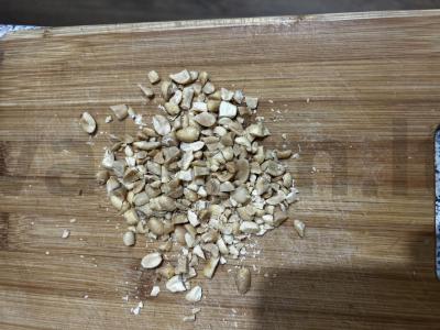 Sviestiniai žiedai su žemės riešutais arbatai Žingsnis 13