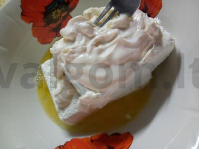 Varškės apkepas su vaikų varške be cukraus Žingsnis 2