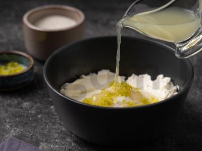 Kruasanai su kremu ir uogomis Žingsnis 5