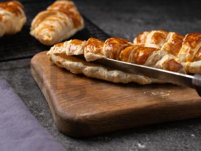 Kruasanai su kremu ir uogomis Žingsnis 6