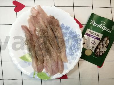 Vištienos lazdelės „Užkandinės“ Žingsnis 2