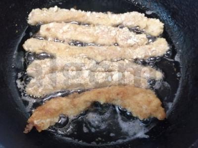 Vištienos lazdelės „Užkandinės“ Žingsnis 8