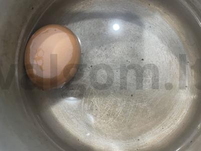 Užkandis „Lavašikai“ su kopūstais ir kiaušiniu Žingsnis 1