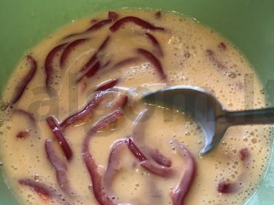 Omletas su sūriu skamorca Žingsnis 5