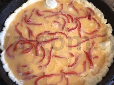 Omletas su sūriu skamorca Žingsnis 7