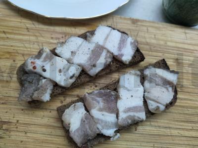 Skrebučiai su lašiniais ir adžika Žingsnis 2