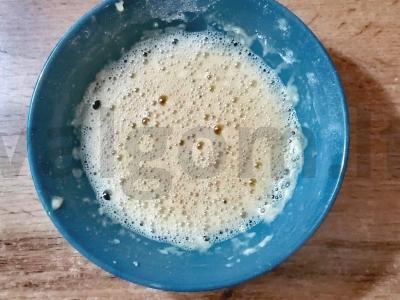 Lavašas su ryžiais ir žuvies konservais tešloje Žingsnis 6