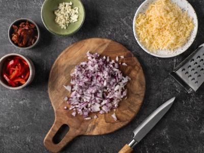 Kepta pasta pomidorų padaže Žingsnis 1