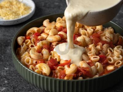 Kepta pasta pomidorų padaže Žingsnis 5