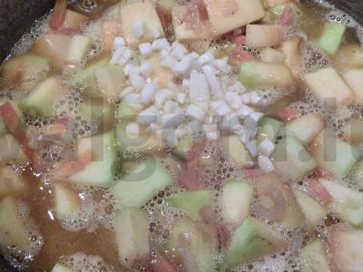 Nuostabus moliūgų kreminis sriuba su krevetėmis Žingsnis 5