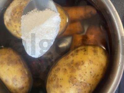 Silkė po šubomis su kiaušiniu Žingsnis 1