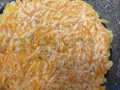 Silkė po šubomis su kiaušiniu Žingsnis 6