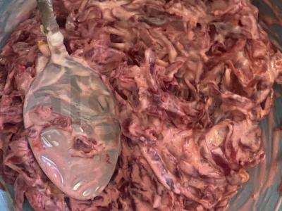 Silkė po šubomis su kiaušiniu Žingsnis 7