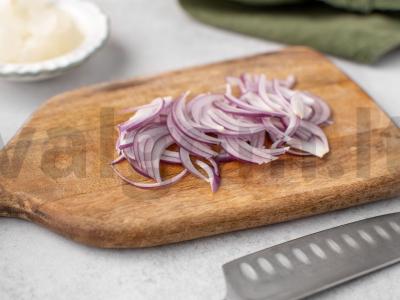 Avokadų ir granatų salotas Žingsnis 4