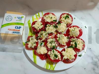 Vasaros užkandis iš pomidorų pagrindine nuotrauka