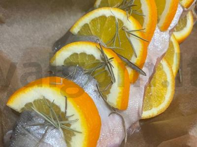 Lašiša su apelsinais vakarienei Žingsnis 4