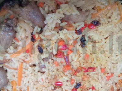 Jasmine ryžių plovas su vištienos širdelėmis Žingsnis 7