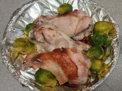 Kepti kalakutų pečiai kefyro marinate Žingsnis 6