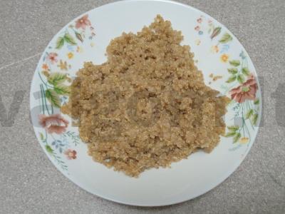 Kvinoja su jautienos faršu Žingsnis 6