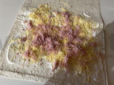 Sultingas ritinys su tarkuota įdaru Žingsnis 7