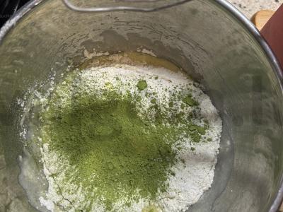 Žaliojo arbatos sausainiai Žingsnis 3