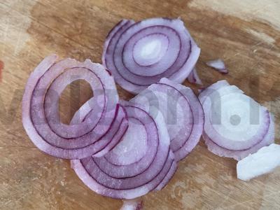 Salotas „Varškės vasara“ Žingsnis 3