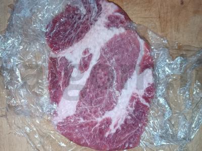 Kiaulienos kepsnys su adžika Žingsnis 2