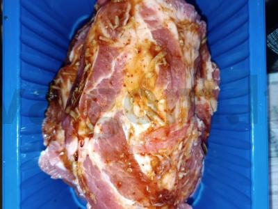 Kiaulienos kepsnys su adžika Žingsnis 4