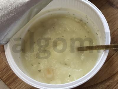 Ryžių popieriaus blynai su bulvėmis Žingsnis 1