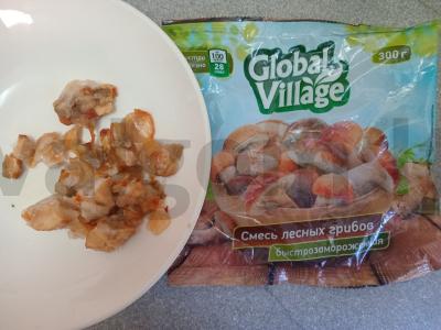 Sriuba su šaldytais miško grybais Žingsnis 2